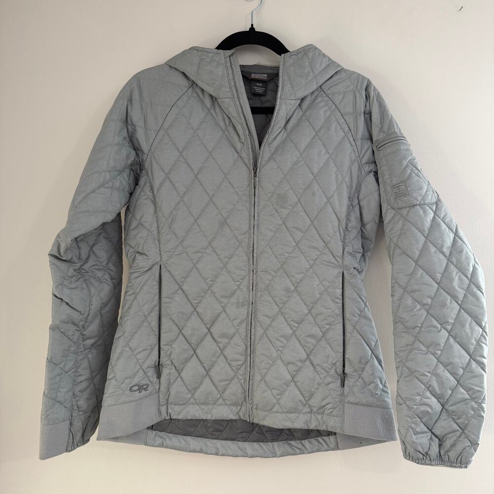 Outdoor Research Women's Eryn Hoody Quilted Puffer Coat‎ Jacket Size Medium